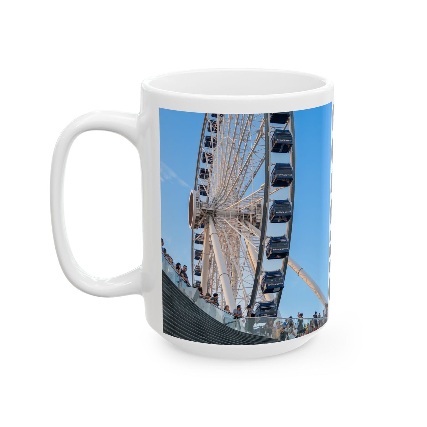 Chicago Coffee Mug, Coffee Gift for Her or Him, Coffee Cup Custom, Kitchen Decor, Small Office Gift, Gifts for Mom, Dad, Coworker, Employees
