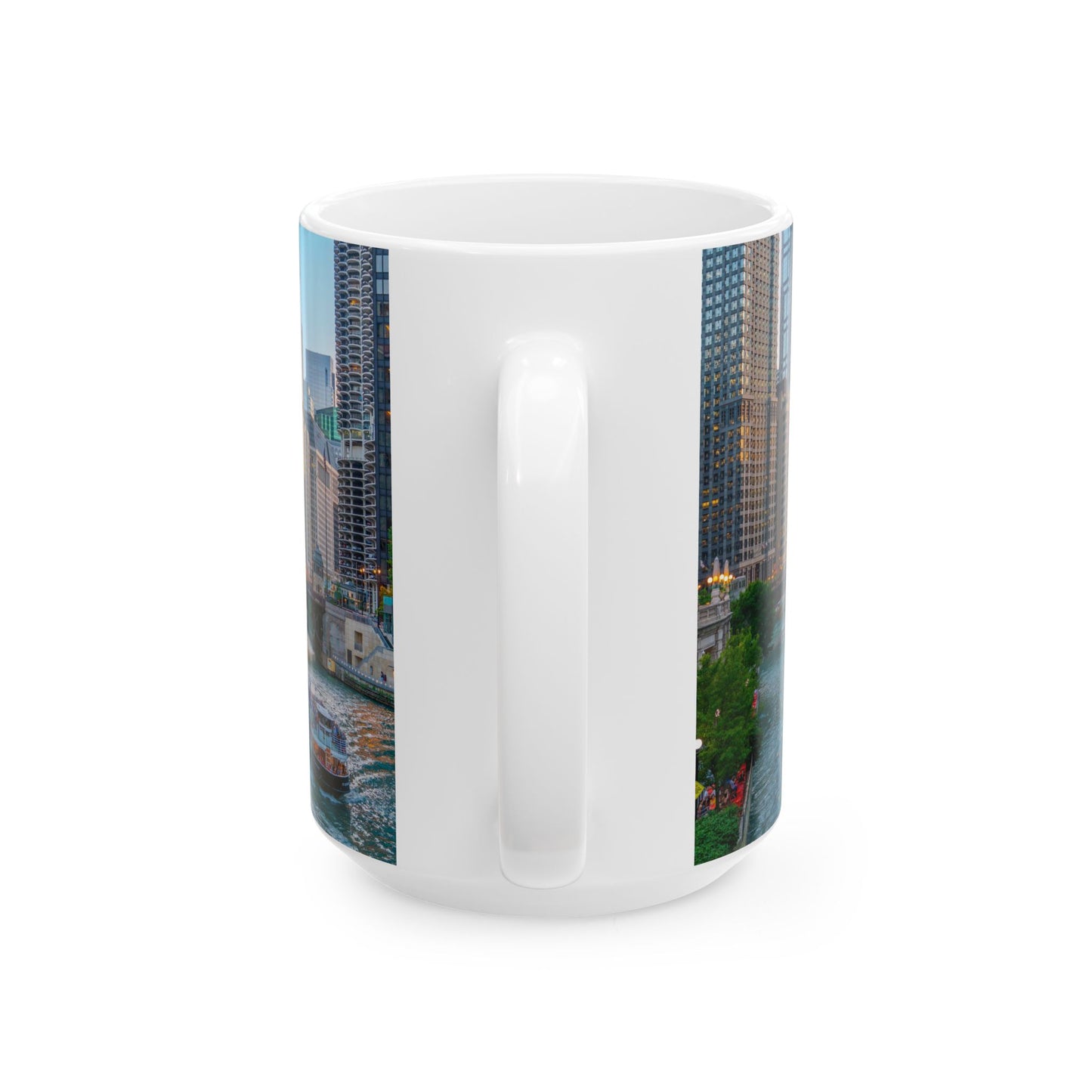 Chicago Coffee Mug, Coffee Gift for Her or Him, Coffee Cup Custom, Kitchen Decor, Small Office Gift, Gifts for Mom, Dad, Coworker, Employees