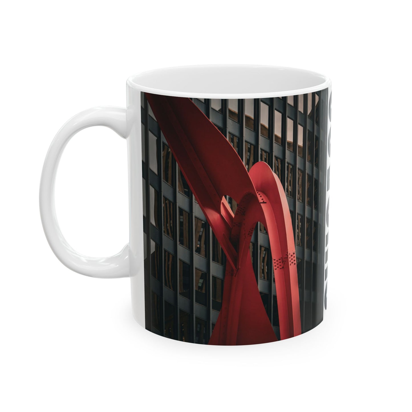 Chicago Coffee Mug, Coffee Gift for Her or Him, Coffee Cup Custom, Kitchen Decor, Small Office Gift, Gifts for Mom, Dad, Coworker, Employees