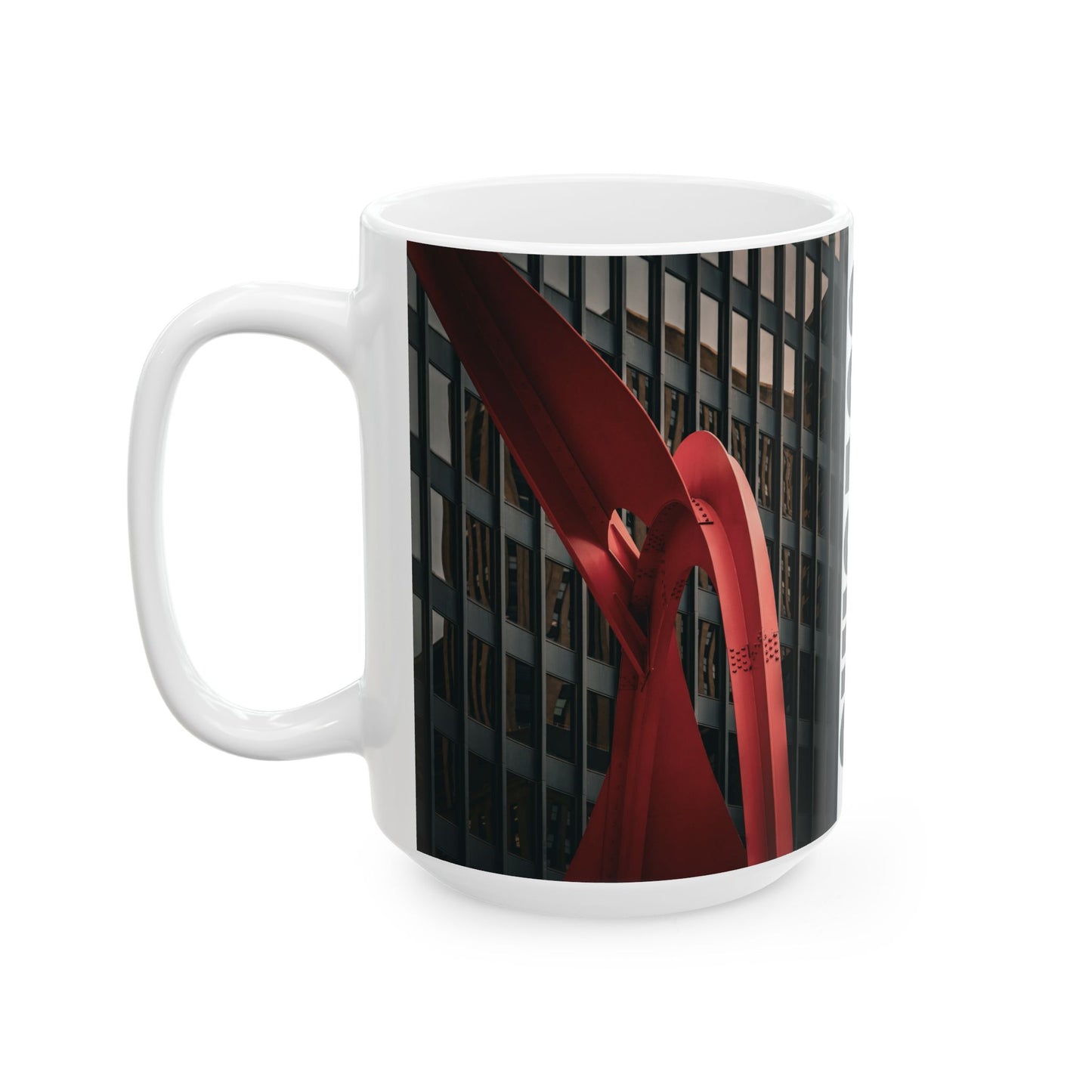 Chicago Coffee Mug, Coffee Gift for Her or Him, Coffee Cup Custom, Kitchen Decor, Small Office Gift, Gifts for Mom, Dad, Coworker, Employees