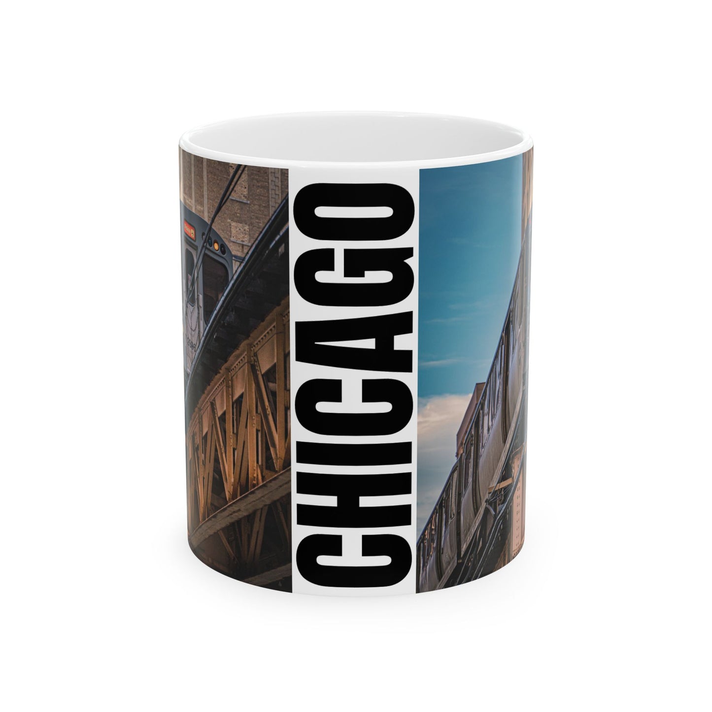 Chicago Coffee Mug, Coffee Gift for Her or Him, Coffee Cup Custom, Kitchen Decor, Small Office Gift, Gifts for Mom, Dad, Coworker, Employees