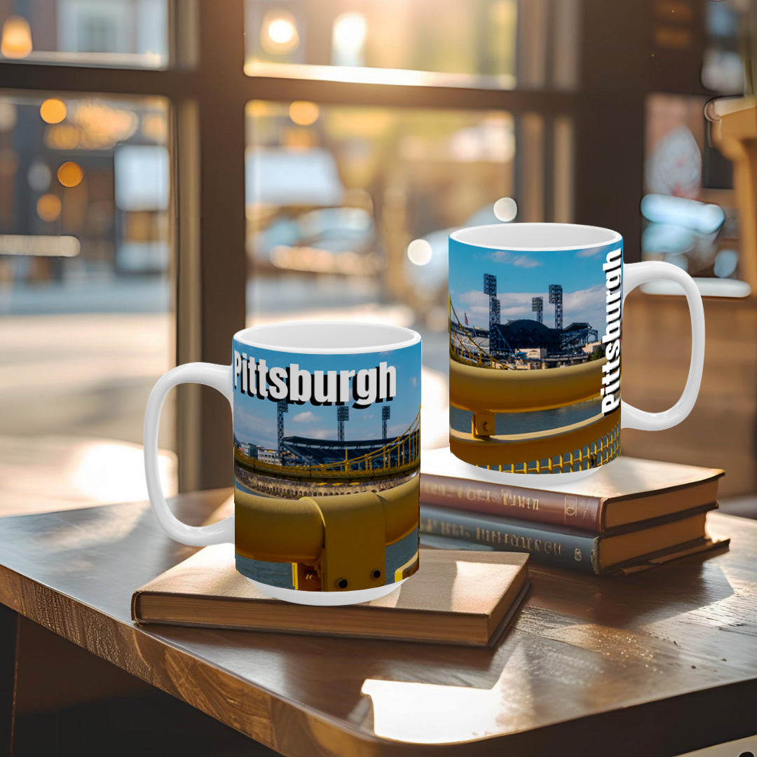PNC Park Views, Yellow Bridge Heart – Pittsburgh Pride in Every Sip