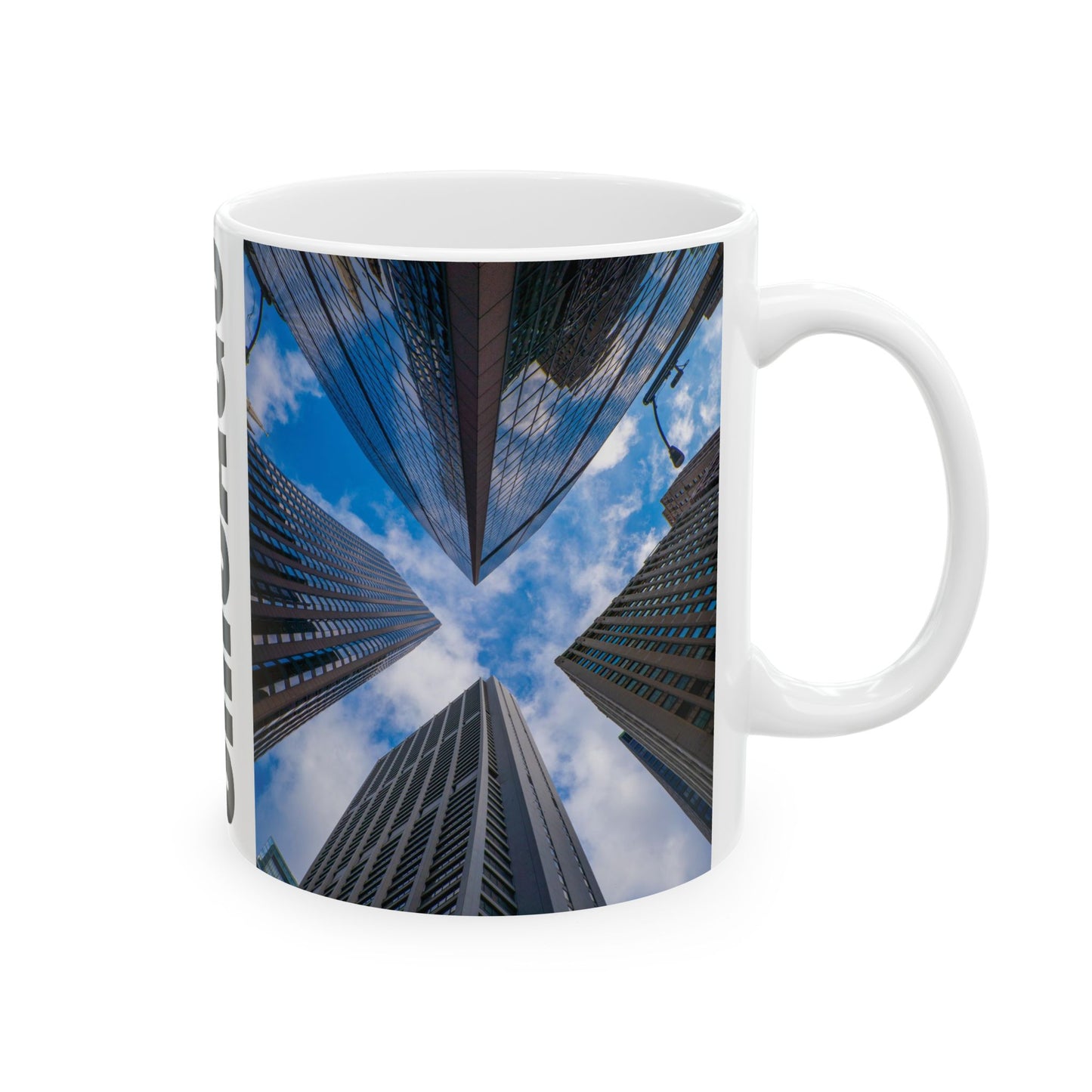 Chicago Coffee Mug, Coffee Gift for Her or Him, Coffee Cup Custom, Kitchen Decor, Small Office Gift, Gifts for Mom, Dad, Coworker, Employees