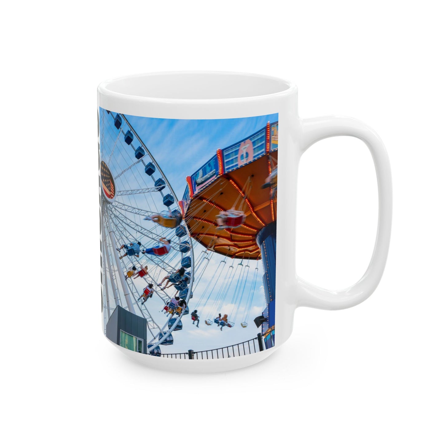 Chicago Coffee Mug, Coffee Gift for Her or Him, Coffee Cup Custom, Kitchen Decor, Small Office Gift, Gifts for Mom, Dad, Coworker, Employees