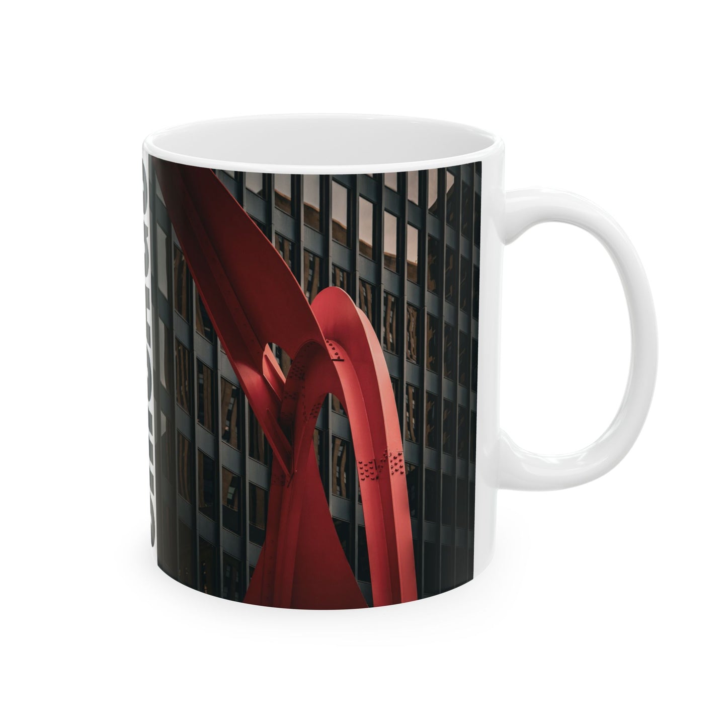 Chicago Coffee Mug, Coffee Gift for Her or Him, Coffee Cup Custom, Kitchen Decor, Small Office Gift, Gifts for Mom, Dad, Coworker, Employees
