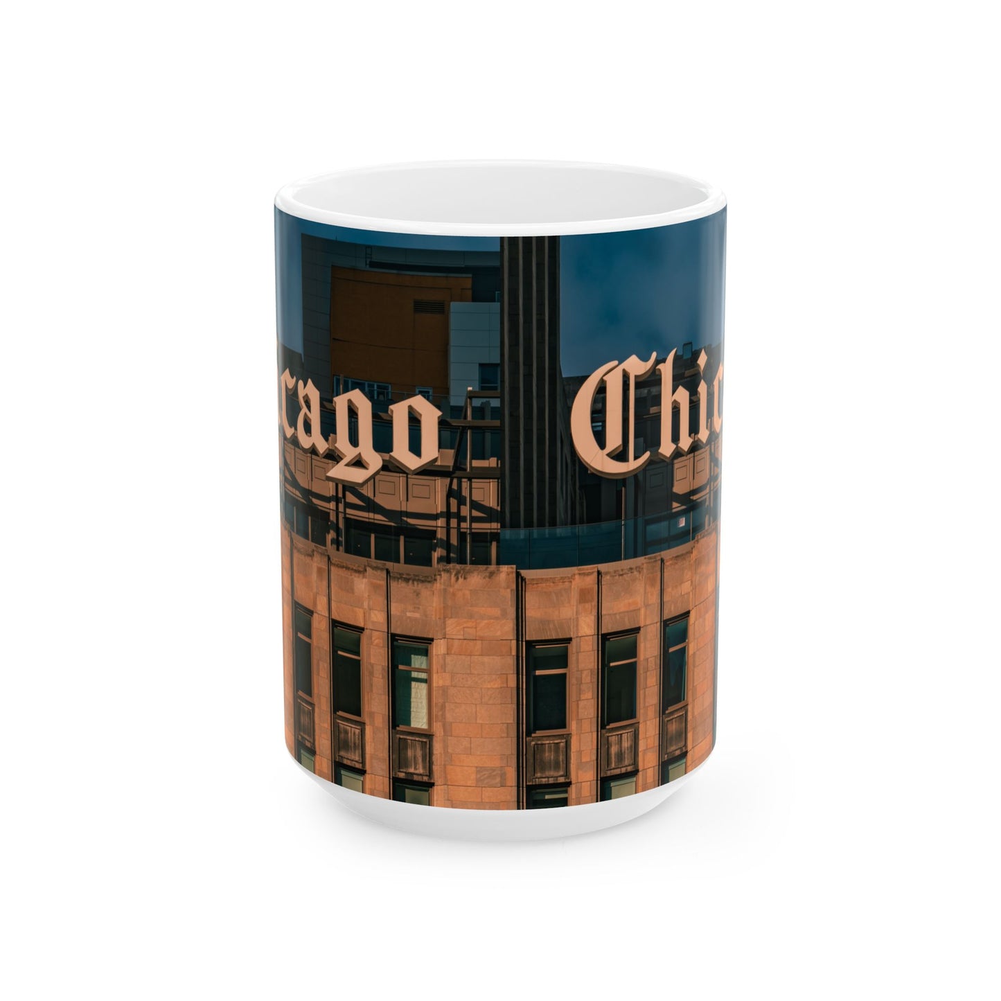 Chicago Coffee Mug, Coffee Gift for Her or Him, Coffee Cup Custom, Kitchen Decor, Small Office Gift, Gifts for Mom, Dad, Coworker, Employees