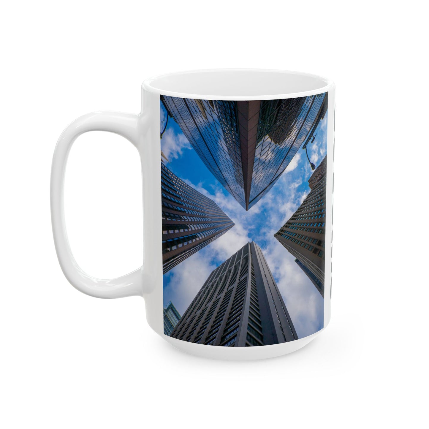 Chicago Coffee Mug, Coffee Gift for Her or Him, Coffee Cup Custom, Kitchen Decor, Small Office Gift, Gifts for Mom, Dad, Coworker, Employees
