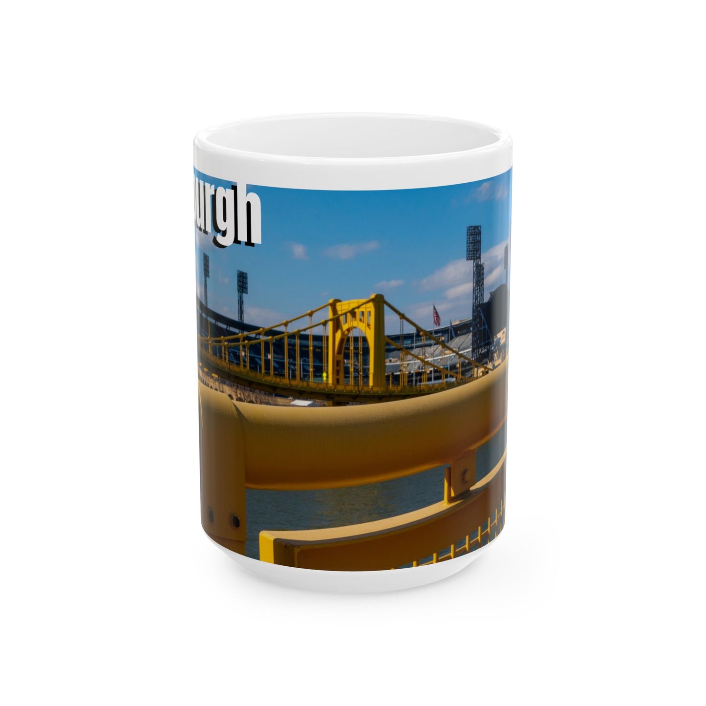 PNC Park Views, Yellow Bridge Heart – Pittsburgh Pride in Every Sip