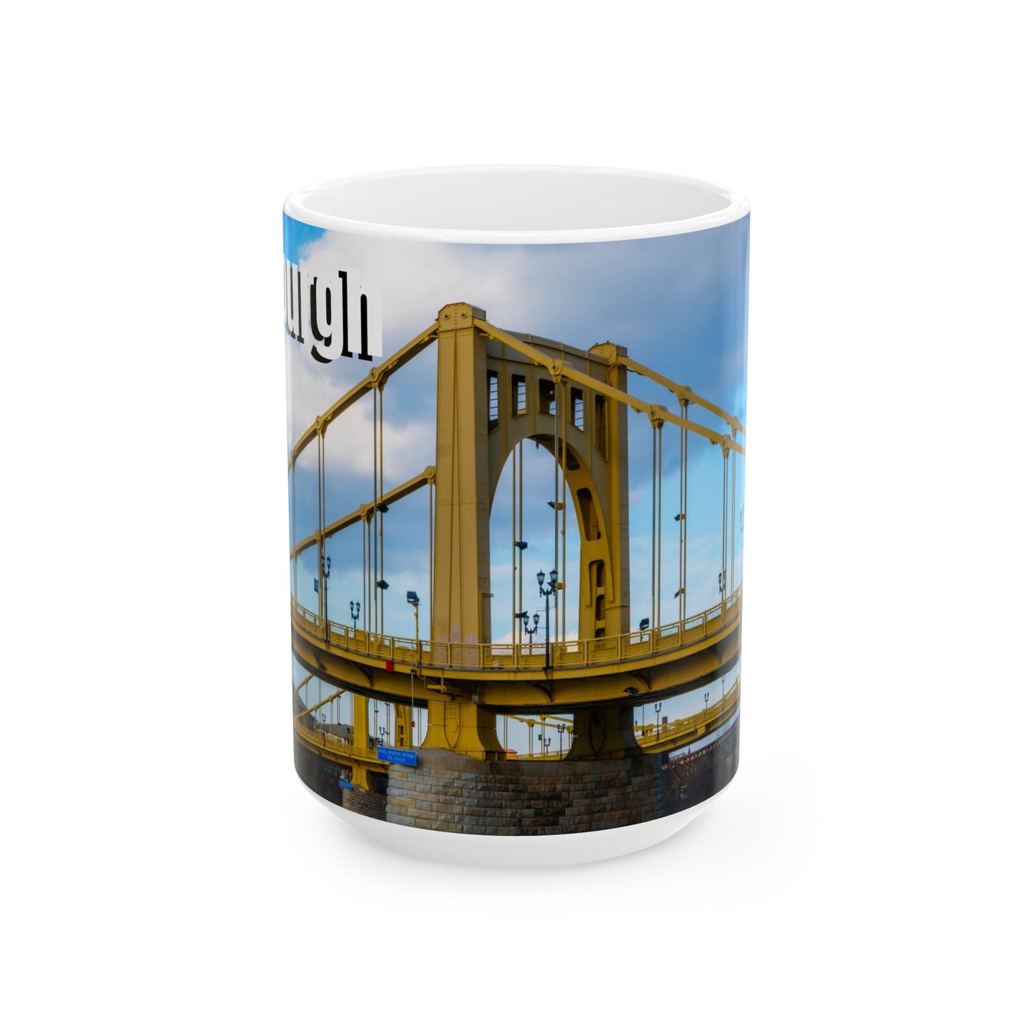 Morning Coffee Meets Pittsburgh Iconic Views – Yellow Bridges Forever