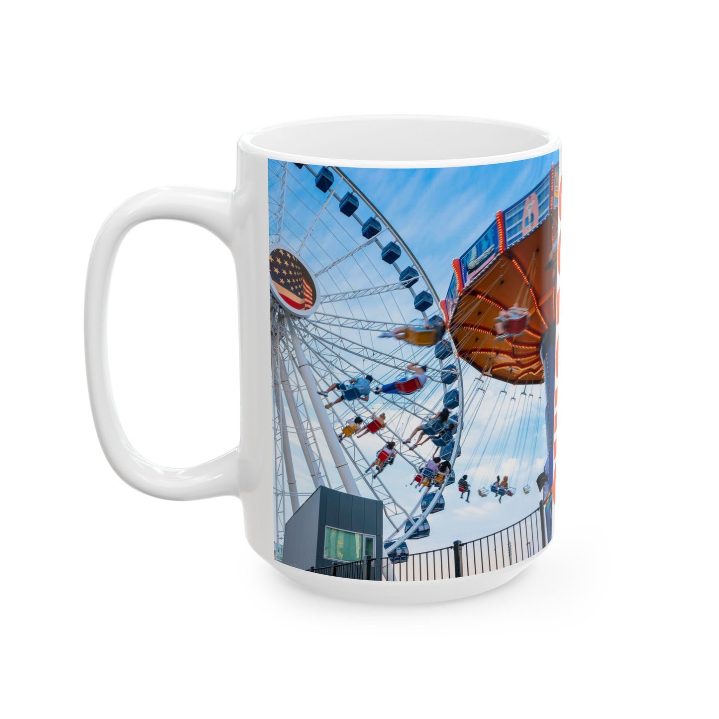 Chicago Coffee Mug, Coffee Gift for Her or Him, Coffee Cup Custom, Kitchen Decor, Small Office Gift, Gifts for Mom, Dad, Coworker, Employees