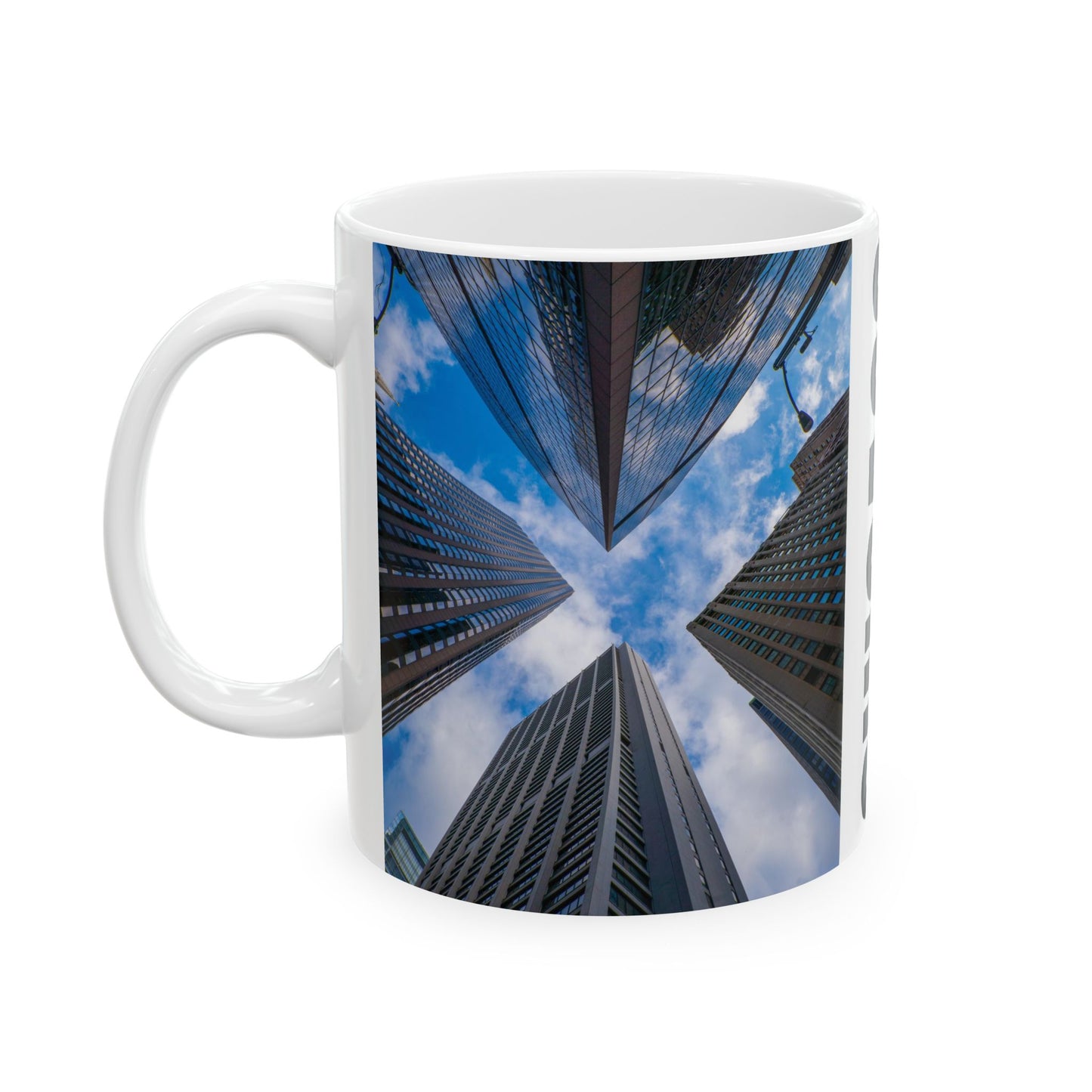 Chicago Coffee Mug, Coffee Gift for Her or Him, Coffee Cup Custom, Kitchen Decor, Small Office Gift, Gifts for Mom, Dad, Coworker, Employees