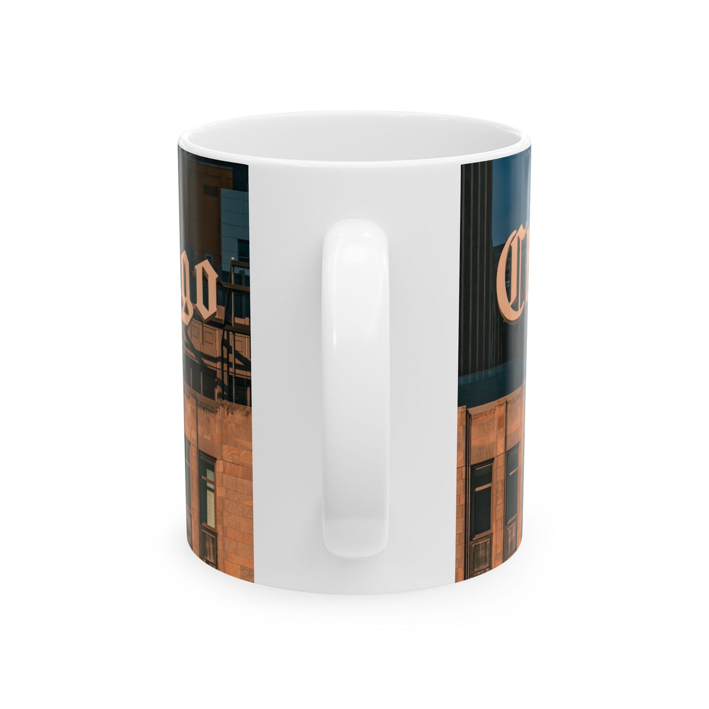 Chicago Coffee Mug, Coffee Gift for Her or Him, Coffee Cup Custom, Kitchen Decor, Small Office Gift, Gifts for Mom, Dad, Coworker, Employees