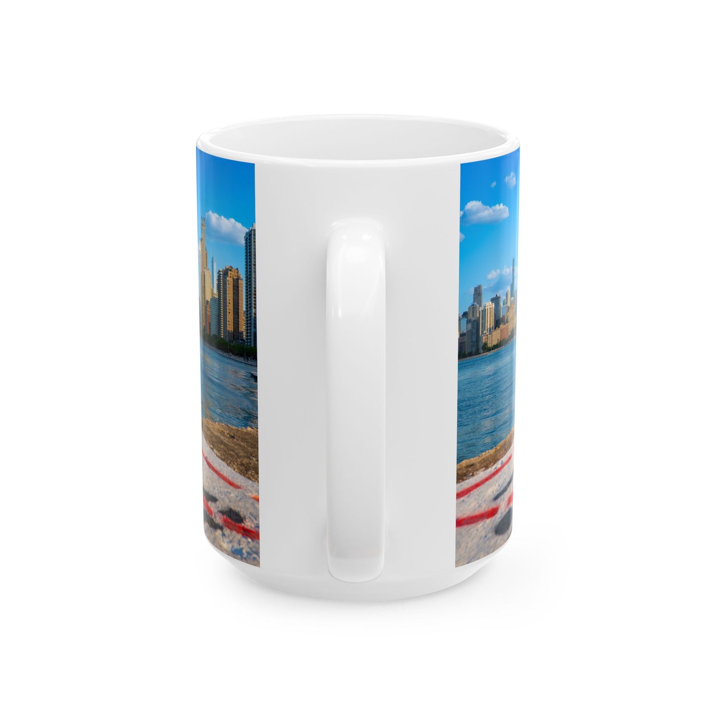 Chicago Coffee Mug, Coffee Gift for Her or Him, Coffee Cup Custom, Kitchen Decor, Small Office Gift, Gifts for Mom, Dad, Coworker, Employees