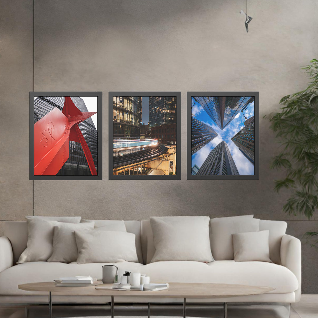 Own Chicago: Flamingo Limited Edition Cityscape Photography Print – Fine Art, Semi-Gloss, or Matte – Framed or Unframed Luxury Wall Art