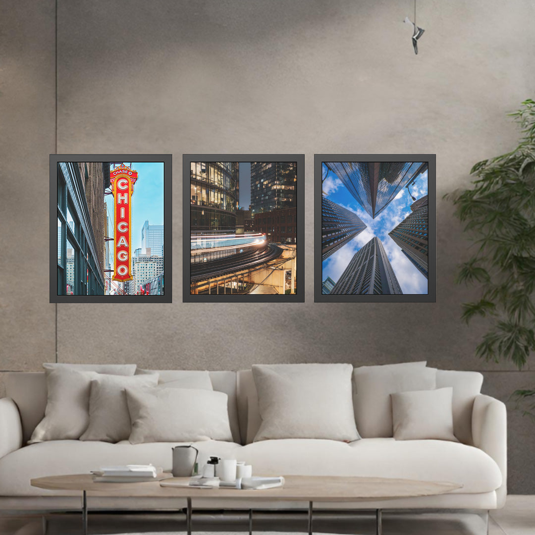 Own Chicago: Chicago Theatre Limited Edition Cityscape Photography Print – Fine Art, Semi-Gloss, or Matte – Framed or Unframed Luxury Wall Art
