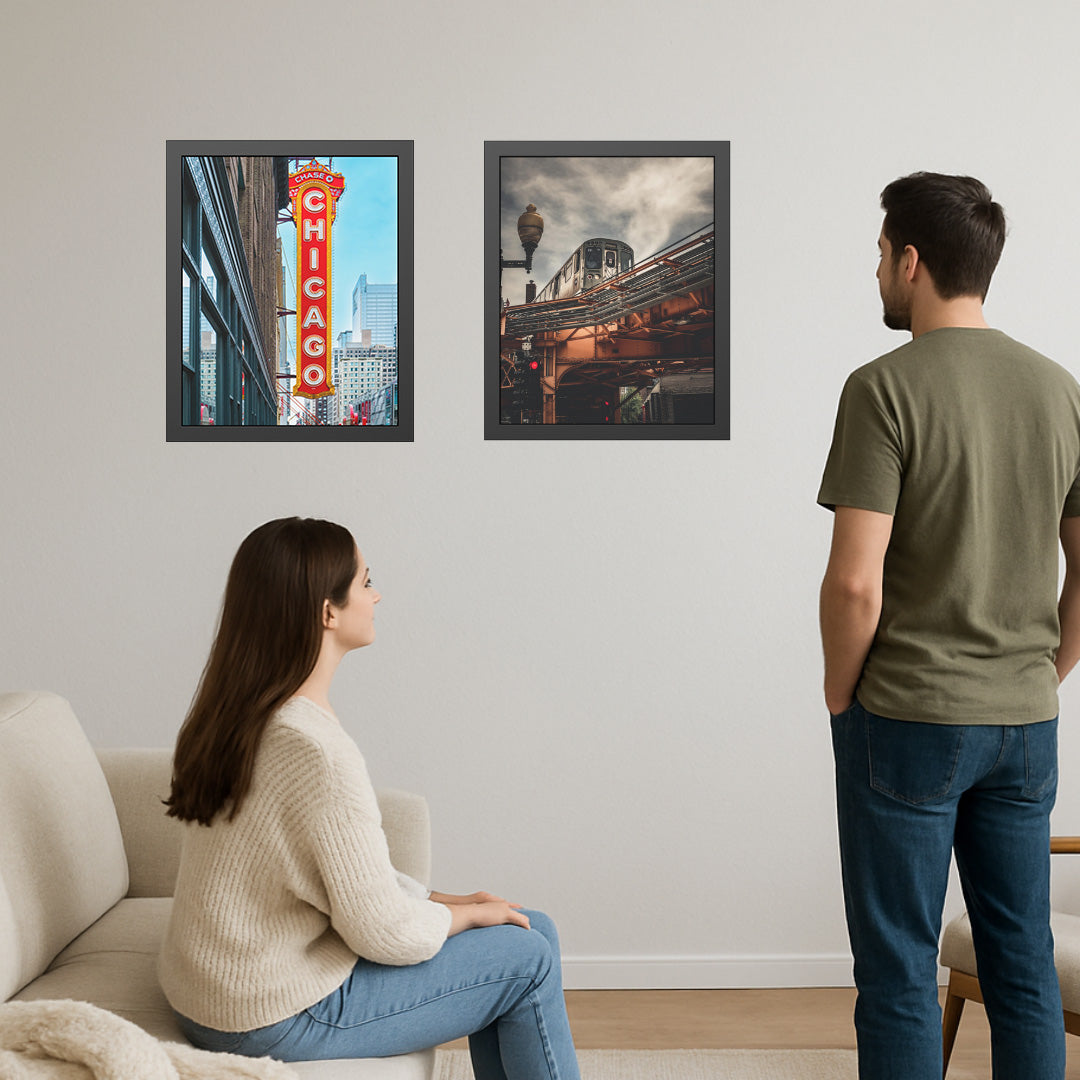 Own Chicago: Chicago Theatre Limited Edition Cityscape Photography Print – Fine Art, Semi-Gloss, or Matte – Framed or Unframed Luxury Wall Art