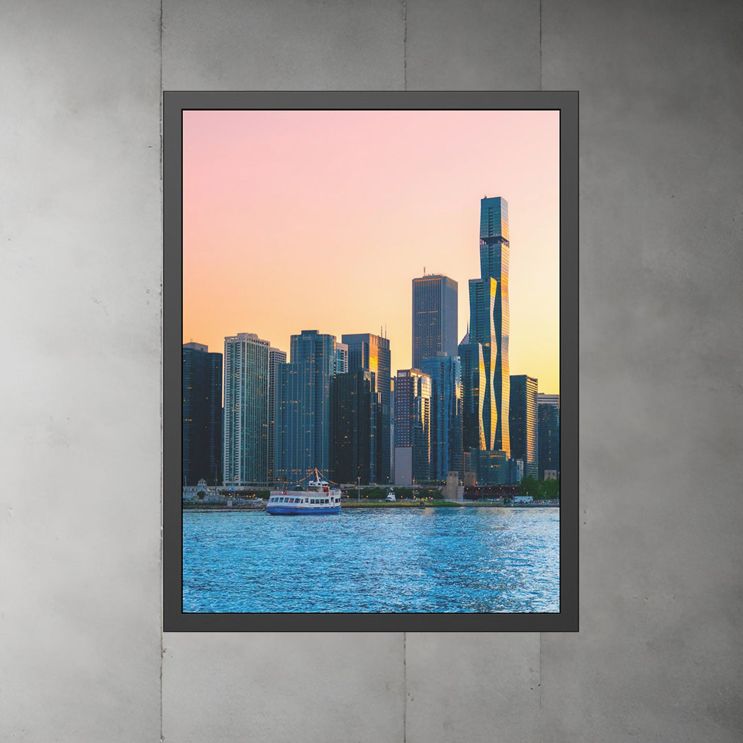 Own Chicago: Chicago Skyline Limited Edition Cityscape Photography Print – Fine Art, Semi-Gloss, or Matte – Framed or Unframed Luxury Wall Art