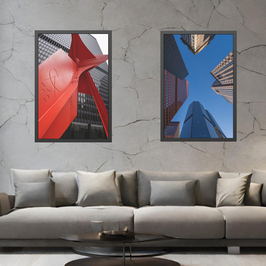 Own Chicago: Flamingo Limited Edition Cityscape Photography Print – Fine Art, Semi-Gloss, or Matte – Framed or Unframed Luxury Wall Art