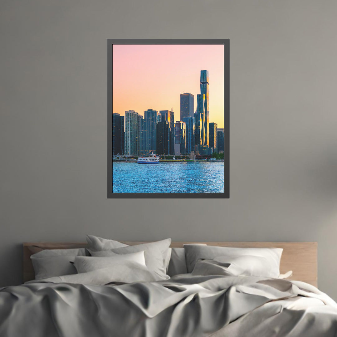 Own Chicago: Chicago Skyline Limited Edition Cityscape Photography Print – Fine Art, Semi-Gloss, or Matte – Framed or Unframed Luxury Wall Art