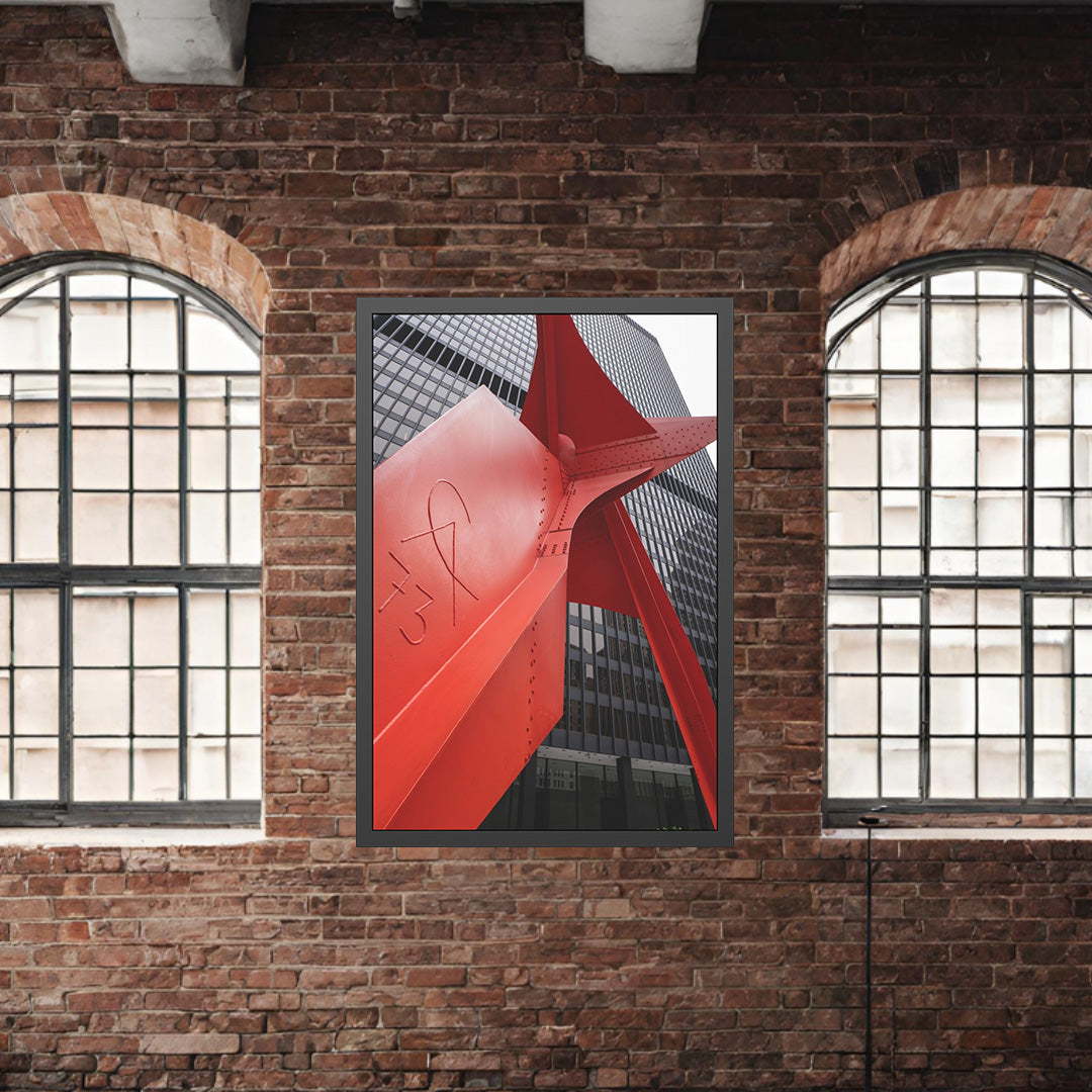 Own Chicago: Flamingo Limited Edition Cityscape Photography Print – Fine Art, Semi-Gloss, or Matte – Framed or Unframed Luxury Wall Art