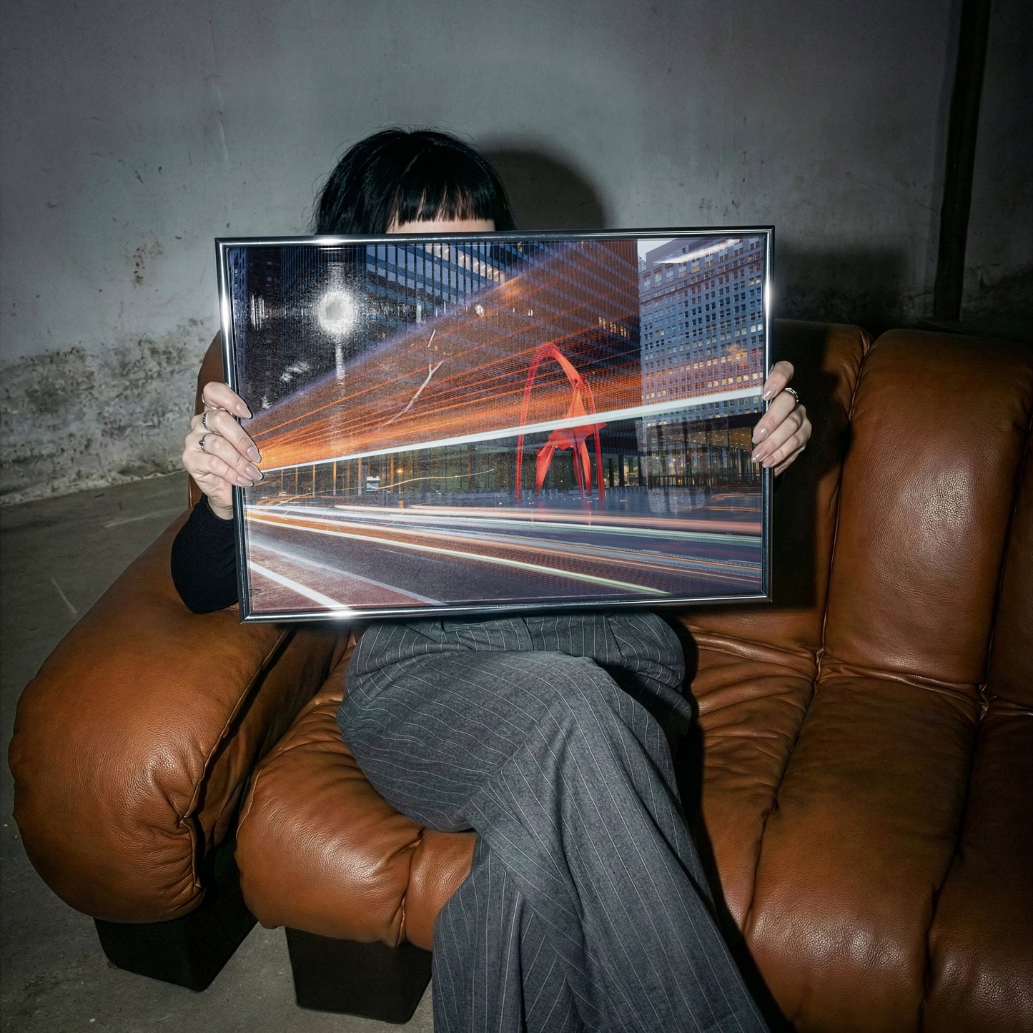 Flamingo Streaks – Unframed Matte Photography Print