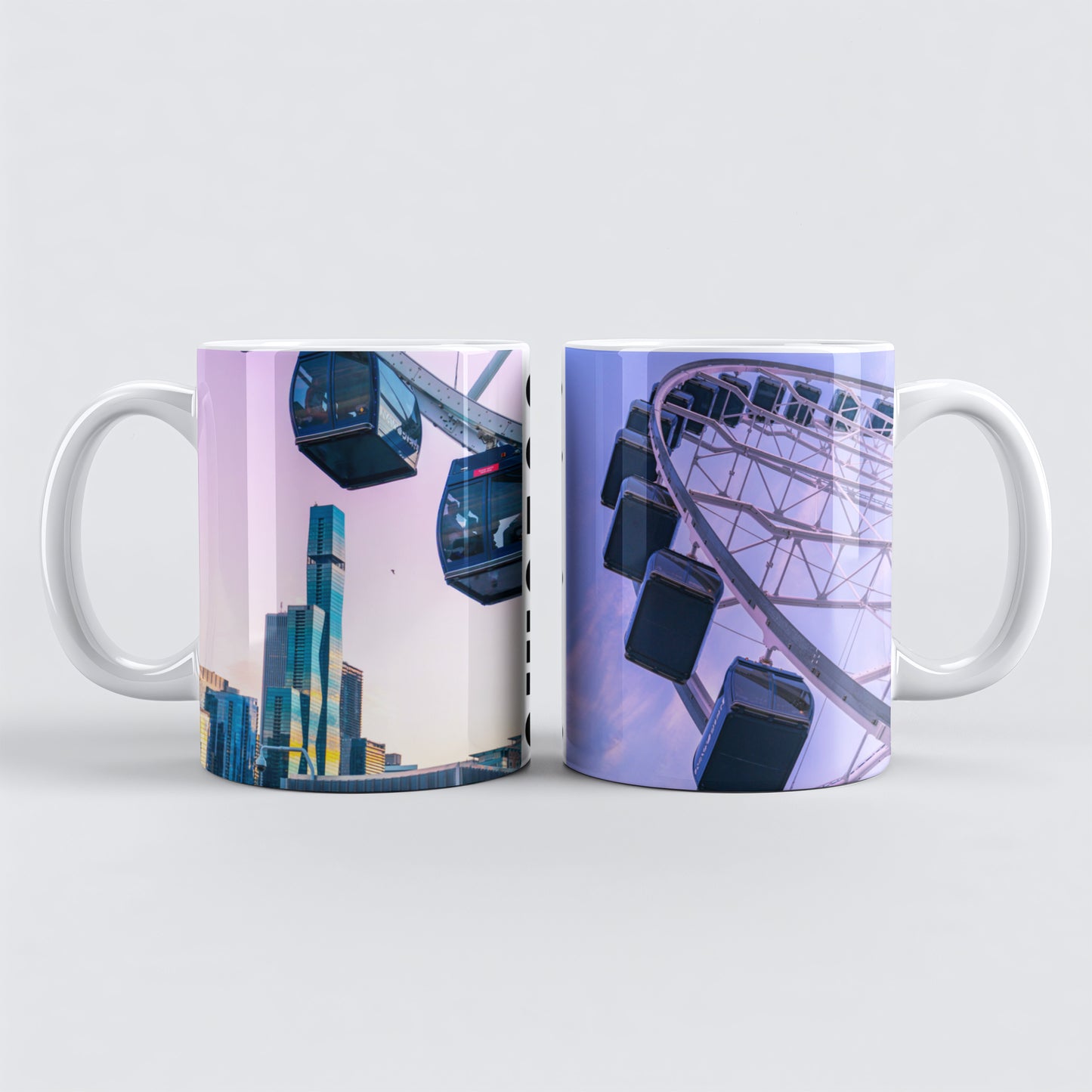 Chicago Coffee Mug, Coffee Gift for Her or Him, Coffee Cup Custom, Kitchen Decor, Small Office Gift, Gifts for Mom, Dad, Coworker, Employees