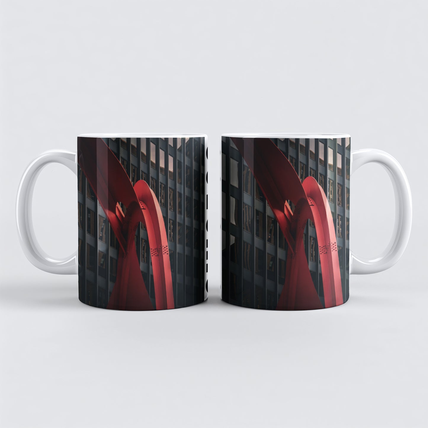Chicago Coffee Mug, Coffee Gift for Her or Him, Coffee Cup Custom, Kitchen Decor, Small Office Gift, Gifts for Mom, Dad, Coworker, Employees