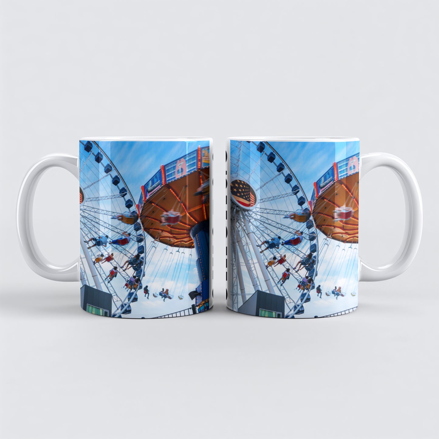 Chicago Coffee Mug, Coffee Gift for Her or Him, Coffee Cup Custom, Kitchen Decor, Small Office Gift, Gifts for Mom, Dad, Coworker, Employees
