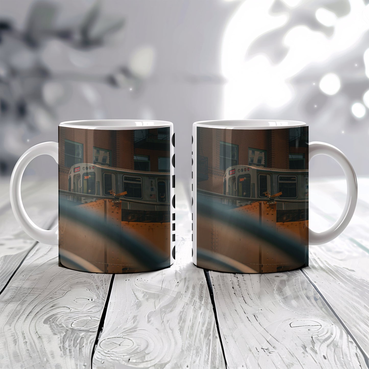 Chicago Coffee Mug, Coffee Gift for Her or Him, Coffee Cup Custom, Kitchen Decor, Small Office Gift, Gifts for Mom, Dad, Coworker, Employees