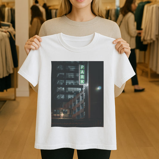 The Tee I End Up Wearing Everywhere (Neon Silence)