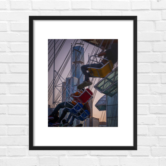 The City Keeps Moving – Unframed Matte Photography Print