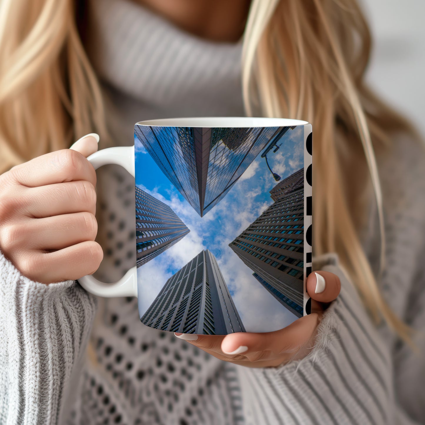 Chicago Coffee Mug, Coffee Gift for Her or Him, Coffee Cup Custom, Kitchen Decor, Small Office Gift, Gifts for Mom, Dad, Coworker, Employees