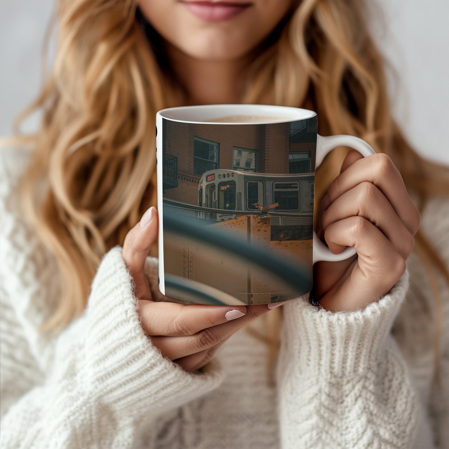 Chicago Coffee Mug, Coffee Gift for Her or Him, Coffee Cup Custom, Kitchen Decor, Small Office Gift, Gifts for Mom, Dad, Coworker, Employees