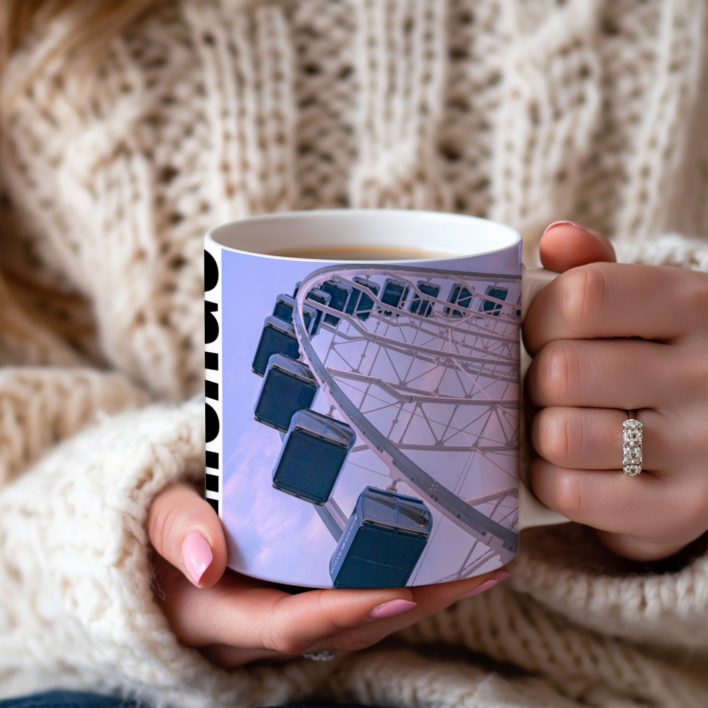 Chicago Coffee Mug, Coffee Gift for Her or Him, Coffee Cup Custom, Kitchen Decor, Small Office Gift, Gifts for Mom, Dad, Coworker, Employees