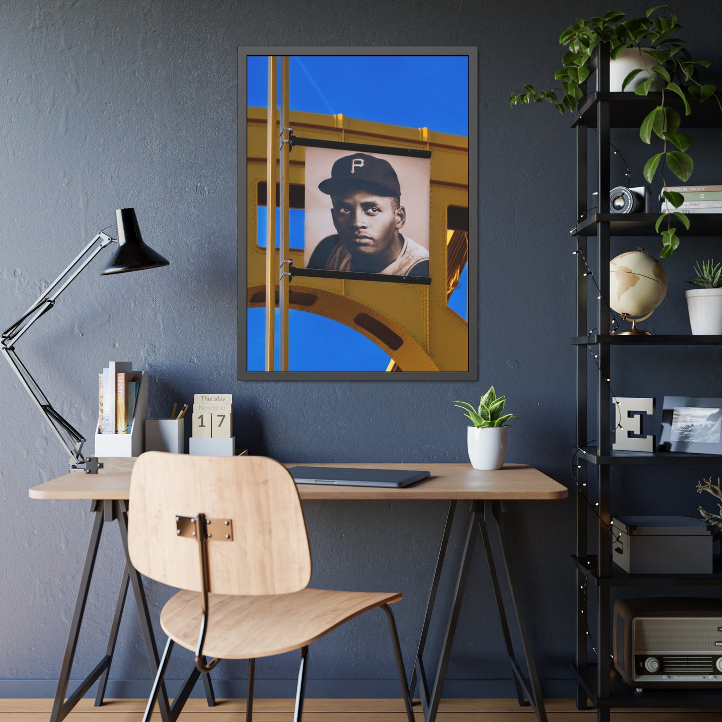 Own Pittsburgh: Limited Edition Roberto Clemente Photography Print – Featuring the Golden Triangle, Steelers, Penguins, Yellow Bridges & More – Fine Art, Semi-Gloss, or Matte – Framed or Unframed Luxury Wall Art