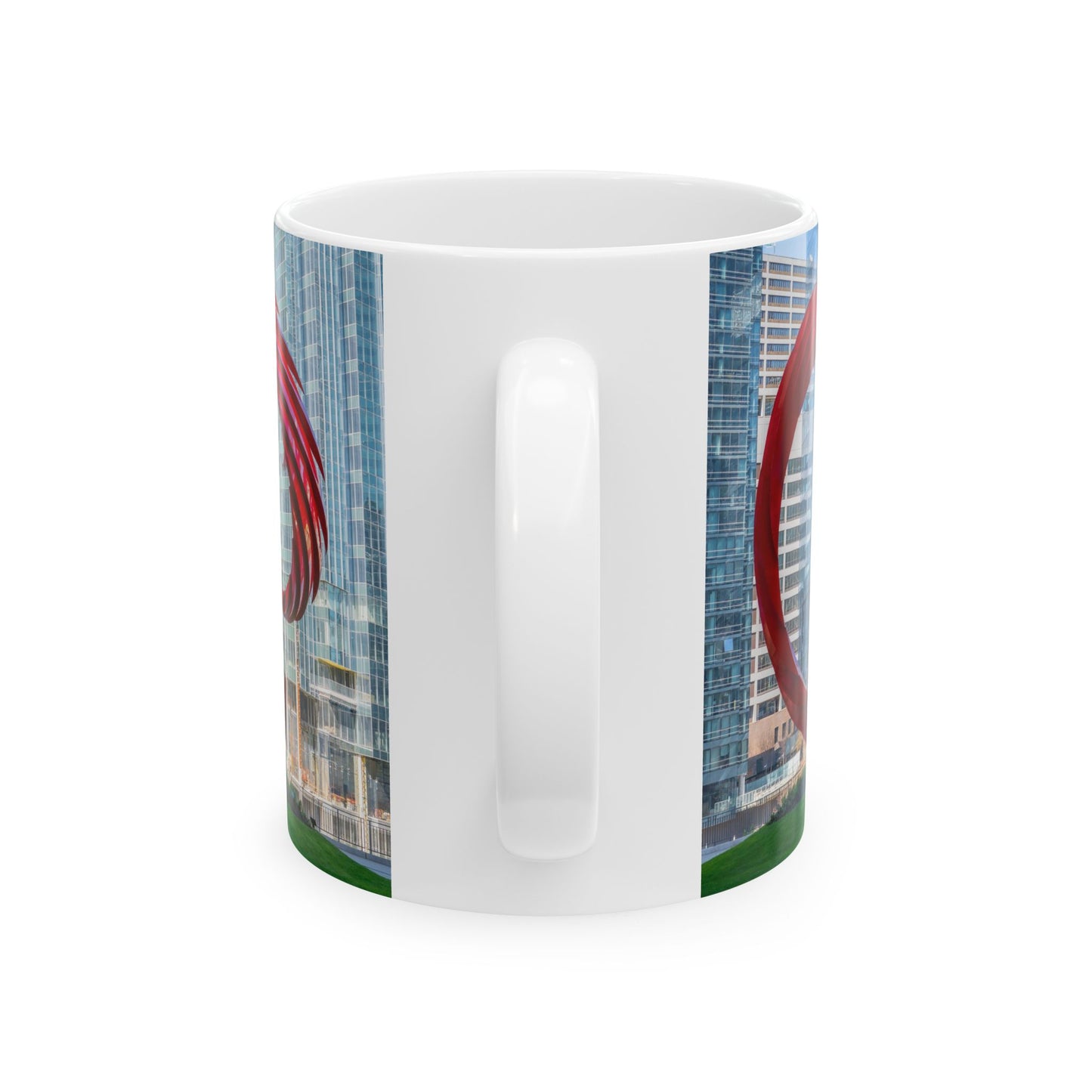 Chicago Coffee Mug, Coffee Gift for Her or Him, Coffee Cup Custom, Kitchen Decor, Small Office Gift, Gifts for Mom, Dad, Coworker, Employees