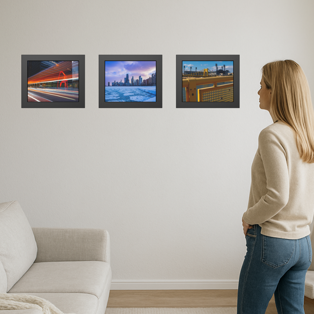 Celebrate the city you call home – Chicago style, framed perfectly