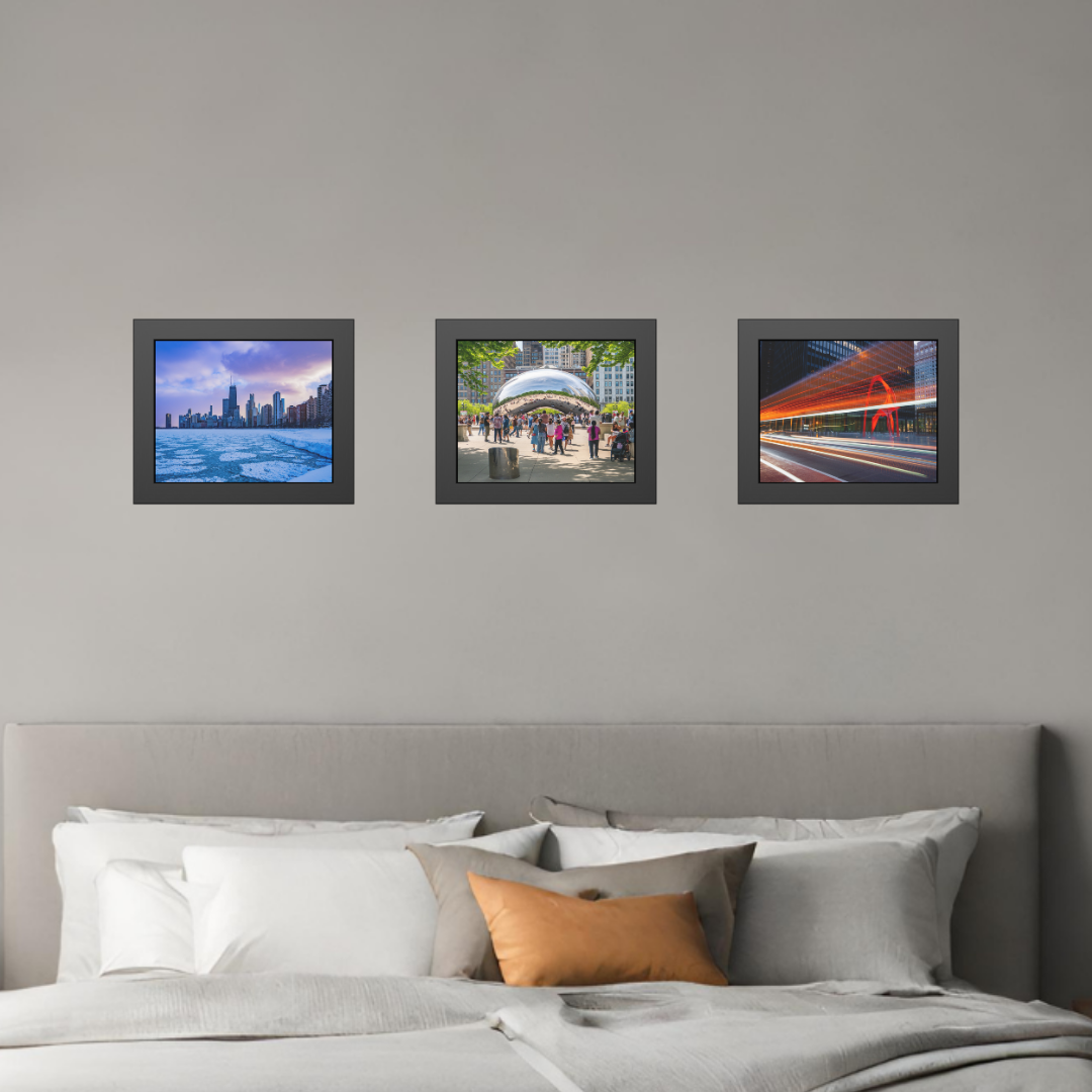Celebrate the city you call home – Chicago style, framed perfectly
