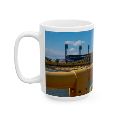 Coffee at PNC Park – Pittsburgh Skyline in Your Hands