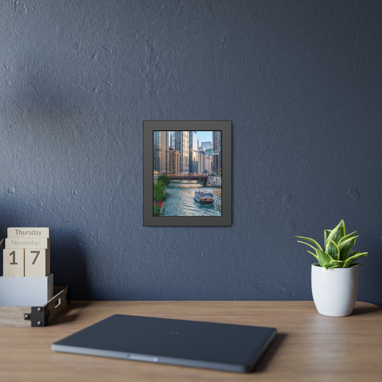 Own Chicago: Chicago River Limited Edition Cityscape Photography Print – Fine Art, Semi-Gloss, or Matte – Framed or Unframed Luxury Wall Art
