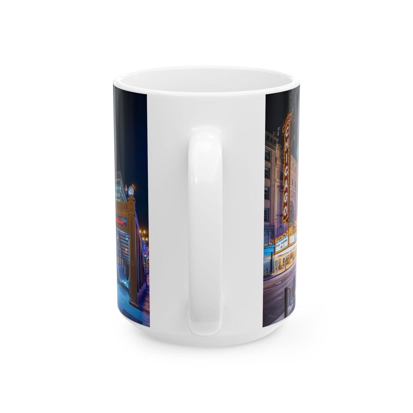 Chicago Coffee Mug, Coffee Gift for Her or Him, Coffee Cup Custom, Kitchen Decor, Small Office Gift, Gifts for Mom, Dad, Coworker, Employees