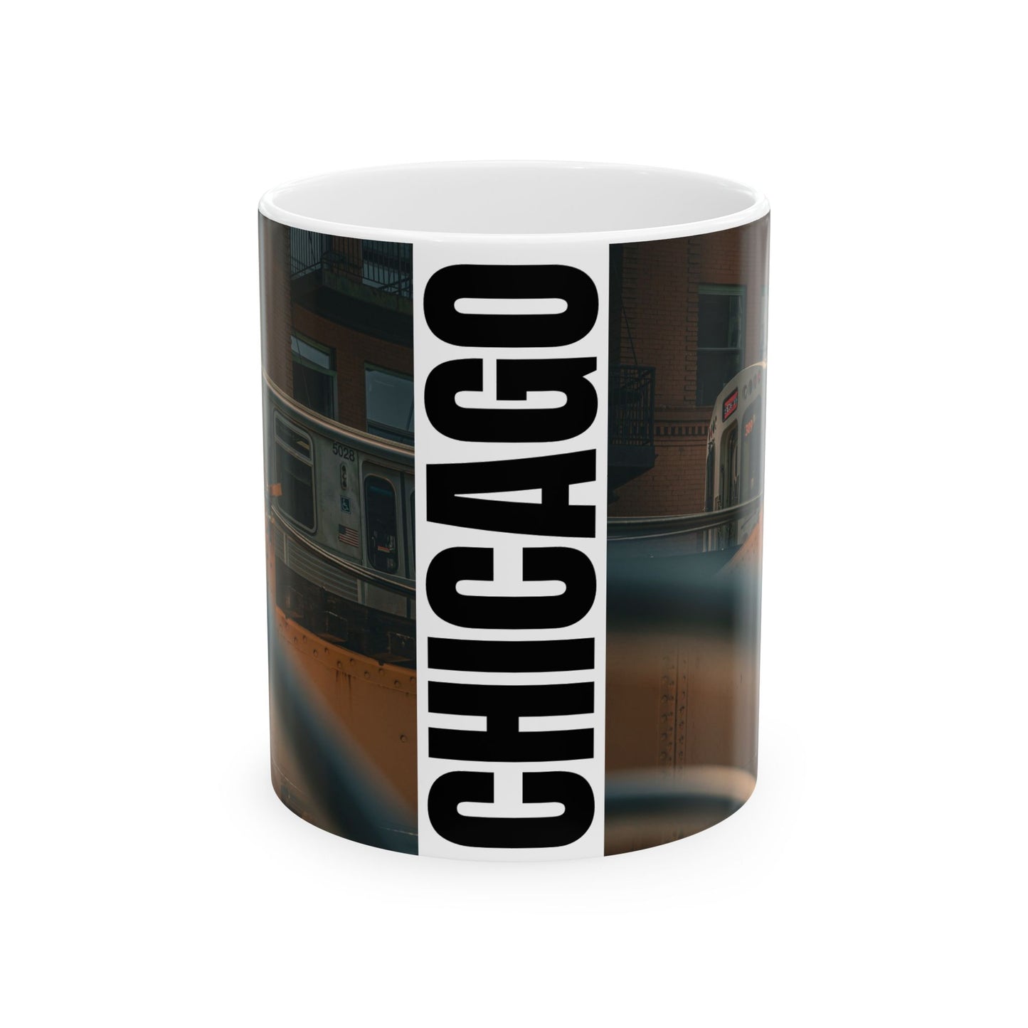 Chicago Coffee Mug, Coffee Gift for Her or Him, Coffee Cup Custom, Kitchen Decor, Small Office Gift, Gifts for Mom, Dad, Coworker, Employees