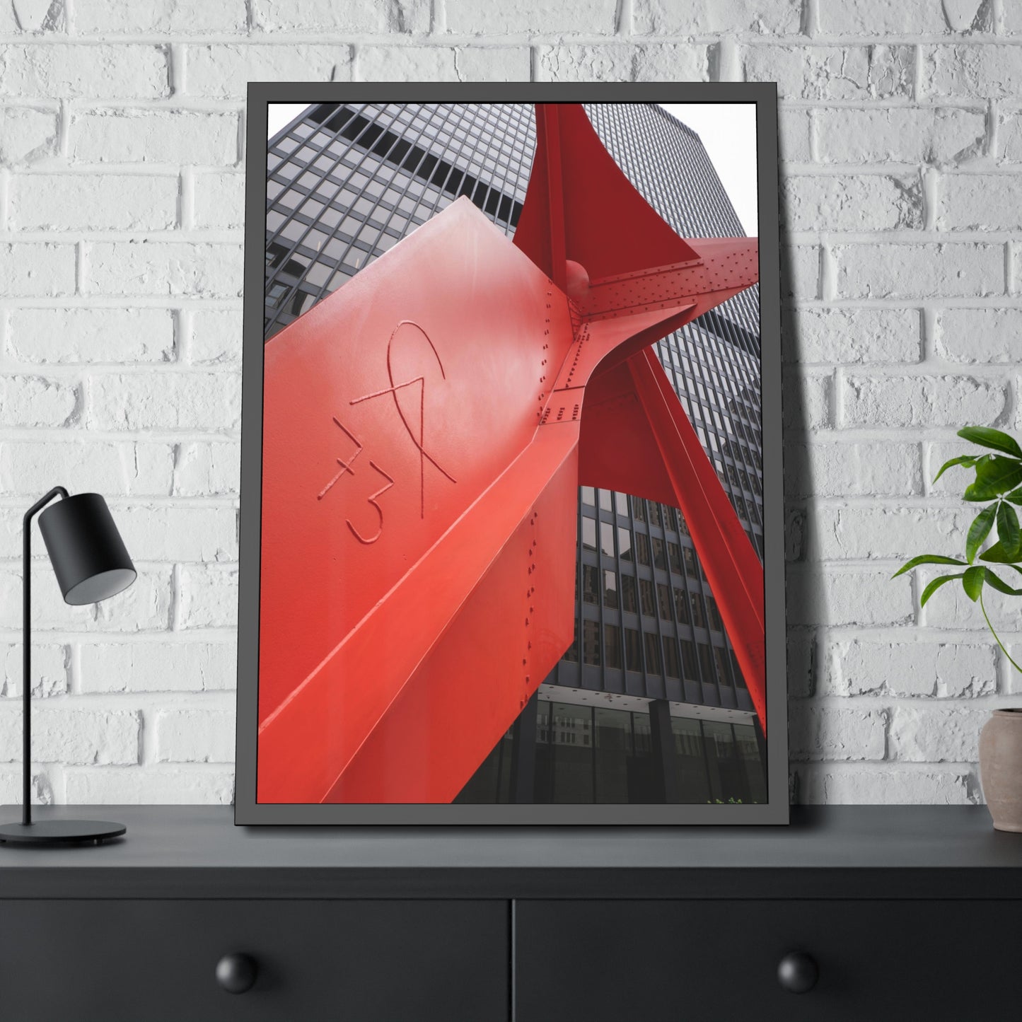 Own Chicago: Flamingo Limited Edition Cityscape Photography Print – Fine Art, Semi-Gloss, or Matte – Framed or Unframed Luxury Wall Art