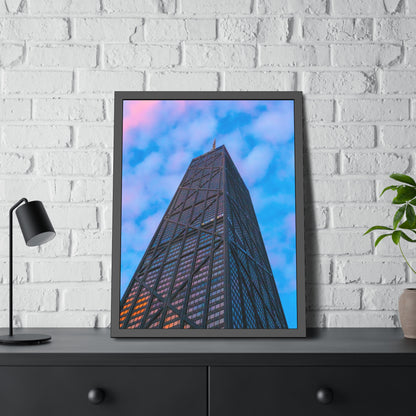 Touch the Clouds – The Hancock Building, Chicago’s Icon in Frame