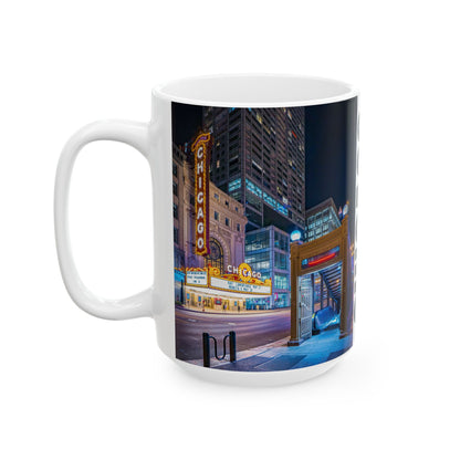 Chicago Theatre Lights, Coffee Nights – Bring the Magic Home