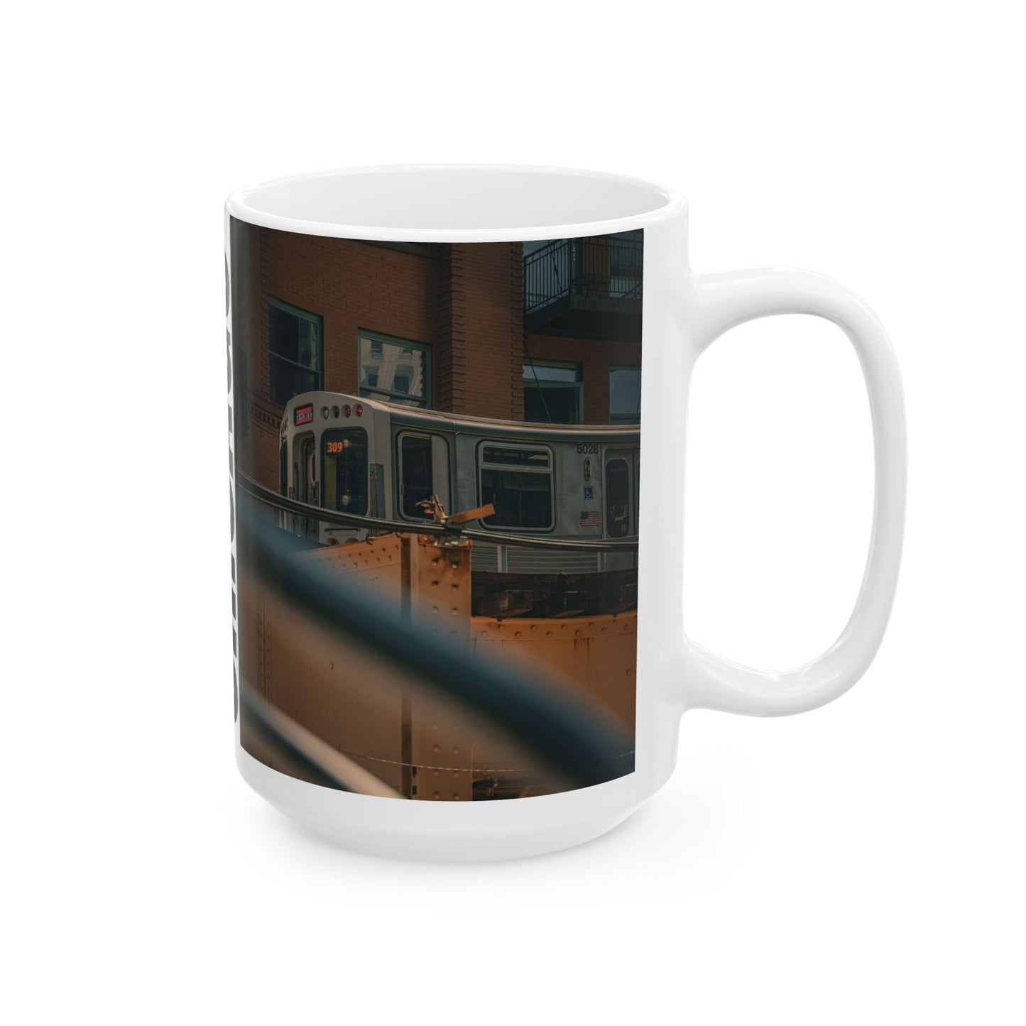 Chicago Coffee Mug, Coffee Gift for Her or Him, Coffee Cup Custom, Kitchen Decor, Small Office Gift, Gifts for Mom, Dad, Coworker, Employees