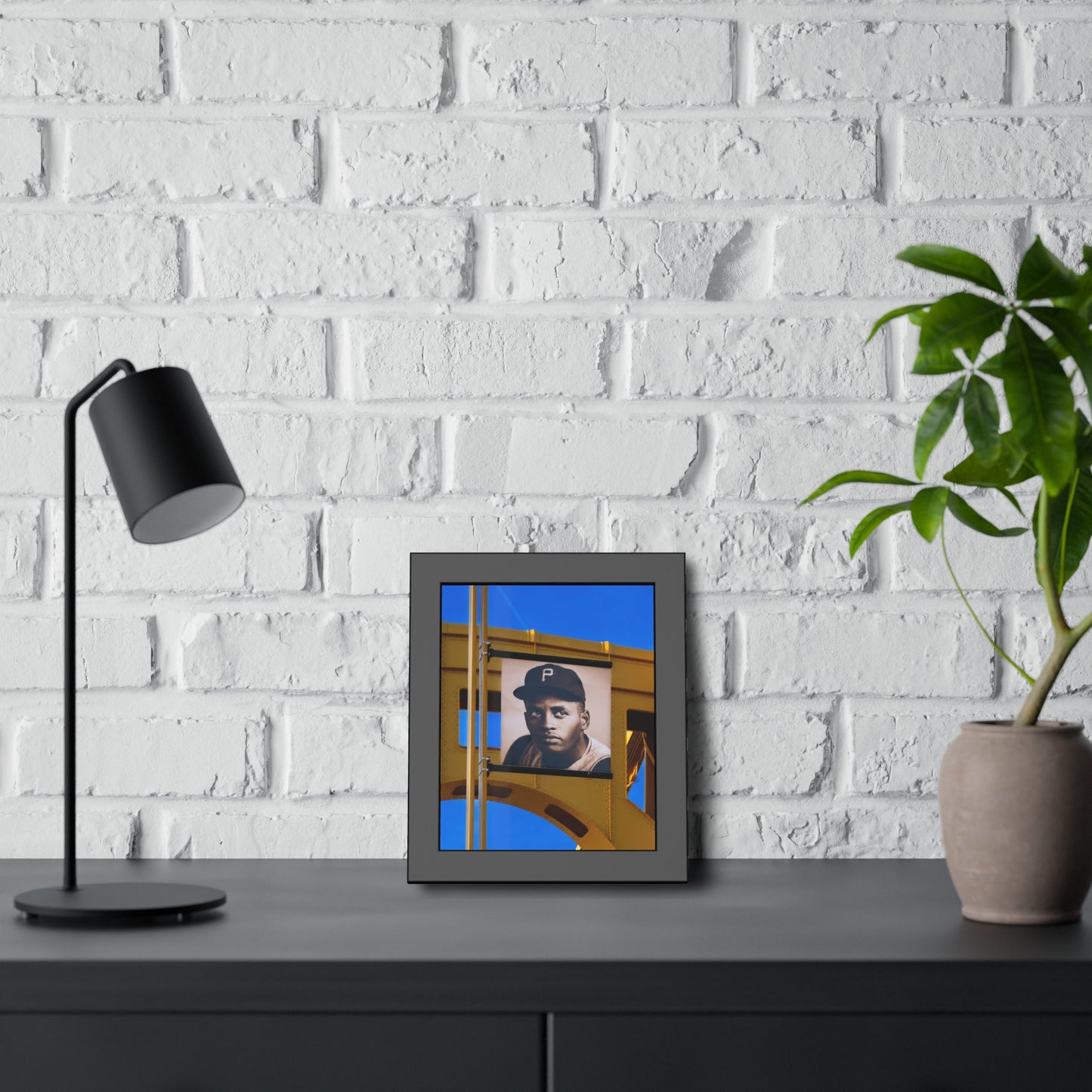 Own Pittsburgh: Limited Edition Roberto Clemente Photography Print – Featuring the Golden Triangle, Steelers, Penguins, Yellow Bridges & More – Fine Art, Semi-Gloss, or Matte – Framed or Unframed Luxury Wall Art