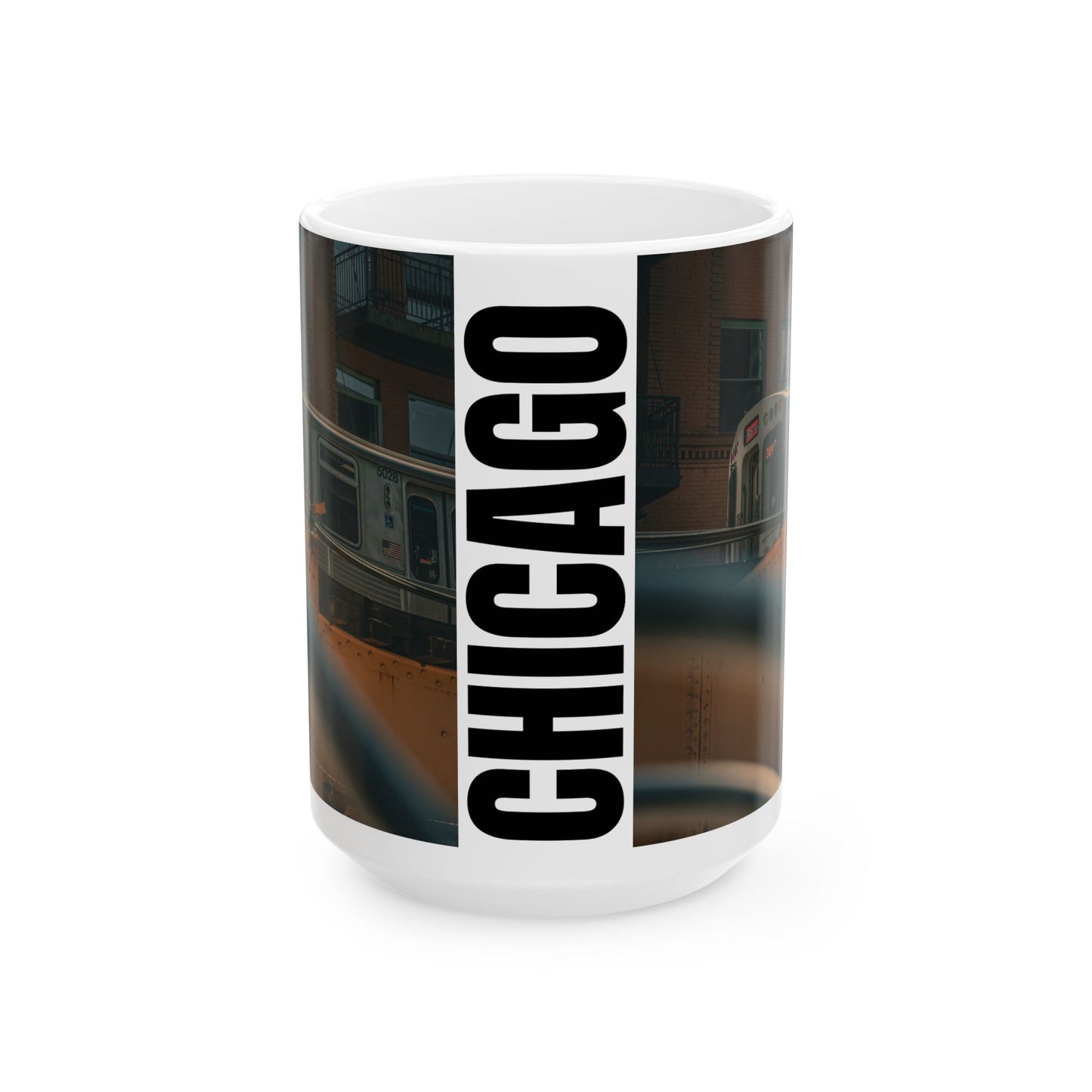 Chicago Coffee Mug, Coffee Gift for Her or Him, Coffee Cup Custom, Kitchen Decor, Small Office Gift, Gifts for Mom, Dad, Coworker, Employees