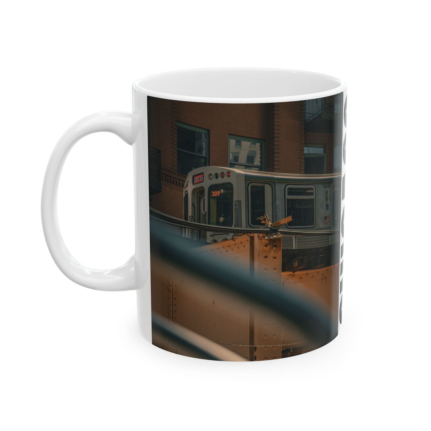 Chicago Coffee Mug, Coffee Gift for Her or Him, Coffee Cup Custom, Kitchen Decor, Small Office Gift, Gifts for Mom, Dad, Coworker, Employees