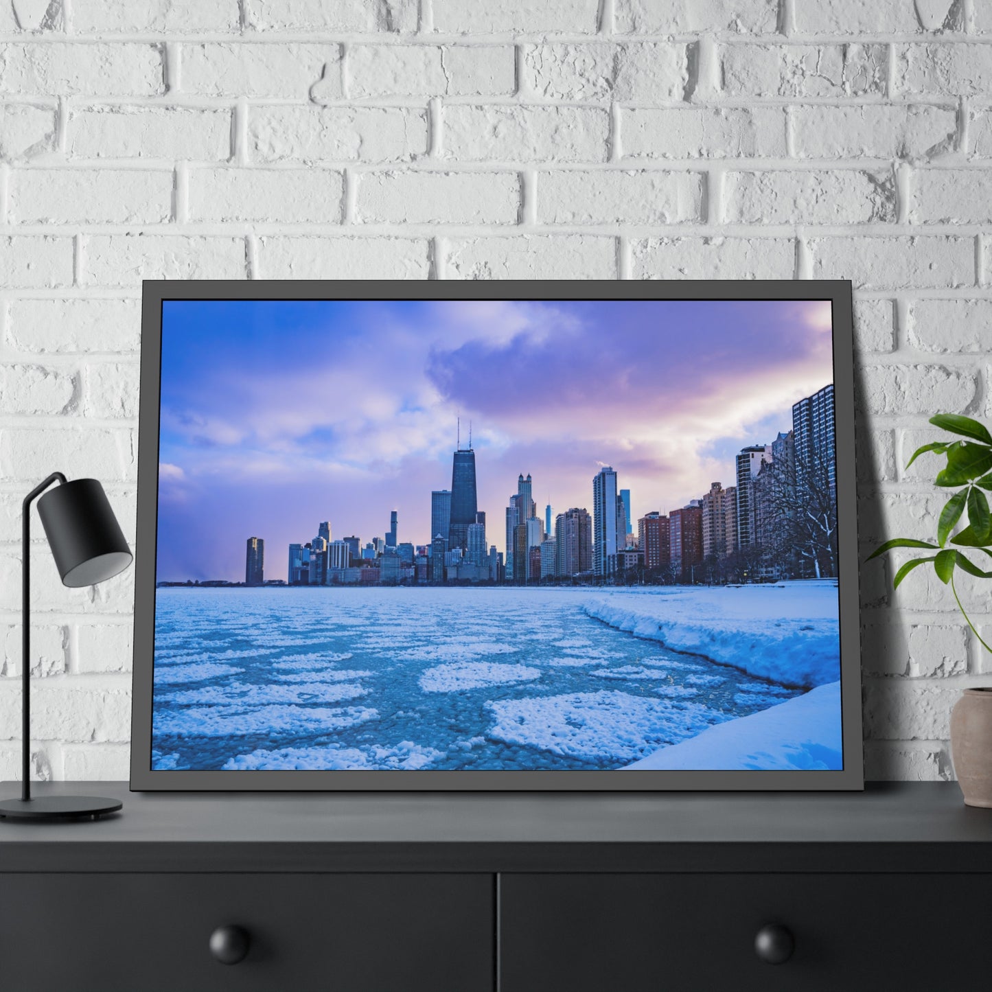 Celebrate the city you call home – Chicago style, framed perfectly